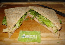 Sandwich tout vert - Adeline A.
