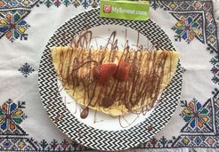 Crêpes banane fraise chocolat - Najwa N.