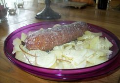 Saucisson de Morteau et Pommes de terre Tupperware - Judith M.