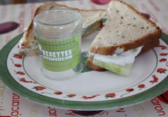 Sandwich anglais au concombre - Marina S.