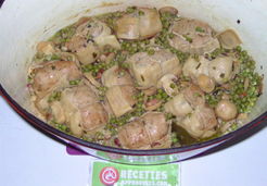 Paupiettes de veau aux petits pois - OLIVIA L.