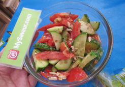 Salade concombre et tomates - Christiane C.