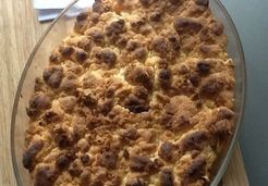 Crumble pommes amandes - Karine G.