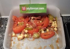 Salade de tomates et cheddar  - Isabelle T.