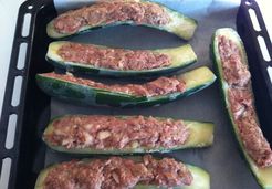 Courgettes farcies diététiques - Anne-Caroline W.