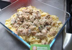 Tagliatelles au saumon  - Audrey H.