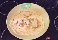 Crêpes courgettes jambon et chèvre - Marion B.