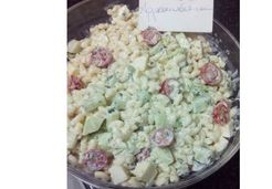 Salade fraîche de coquillettes - Fatouhya Y.