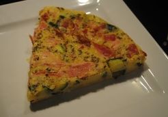 CLAFOUTIS JAMBON COURGETTES WEIGHT WATCHERS  - ELISABETH F.