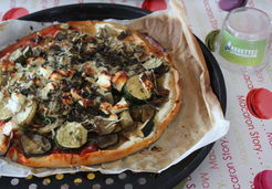 Pizza courgette fenouil - Marina S.