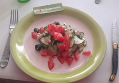 Salade de courgettes à la féta  - Pascale C.