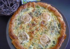 Quiche saumon, poireaux et chèvre - Alexandra A.