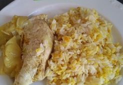 Curry de poulet aux pommes - Peggy D.