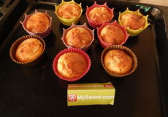 Muffins poire/roquefort - Raphaelle M.