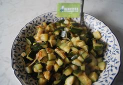 Poêlée de courgettes au wok - Celine T.