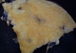Omelette aux champignons - Amel B.