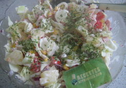Salade composée au chou Choudou - Isabelle D.