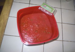 Sauce tomate basilic à l'italienne - Marie T.