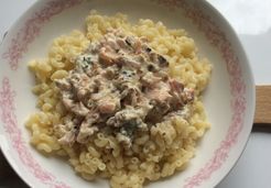Coquillettes au saumon - Adeline A.