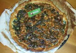 Tarte verte aux pignons - Solange F.