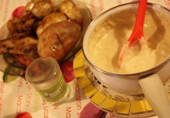 Fondue de Babybel et ses patates {Au thermomix} - Marina S.