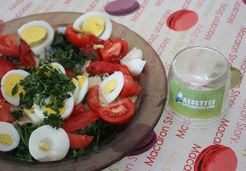 Salade d'épinard au yaourt  - Marina S.
