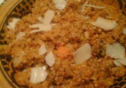 Risotto de quinoa à la patate douce - Marie T.