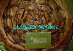 tarte pommes aux noisettes - Christiane C.