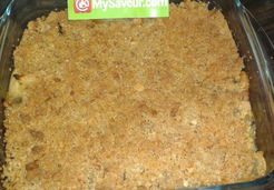 Crumble de noel aux pommes - Delphine H.