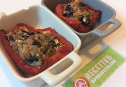 Poivrons farcies aux saveurs du sud - Adeline A.
