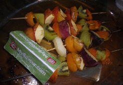 Brochettes de fruits frais - Christiane C.