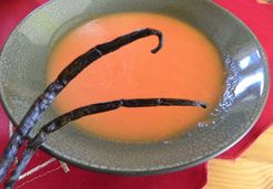 VELOUTE DE TOMATES A LA VANILLE (thermomix) - Catherine S.