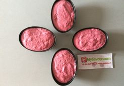 Mousse framboise mascarpone - Adeline A.