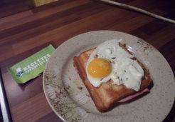 Un Croque Monsieur devenu Croque Madame  - Lynda T.