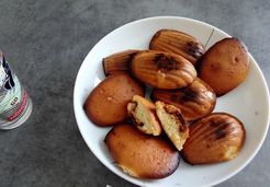 Madeleine fourrée au chocolat blanc - Severine M.