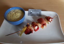 Brochette de noix de St Jacques - MILVIA H.