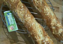 Baguette au gruy&egrave;re r&acirc;p&eacute; (Thermomix)  - Patricia R.