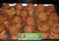 Muffins aux noix et à la pralinoise - Gwladys G.