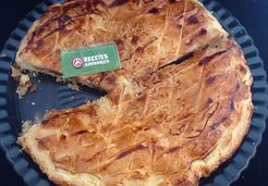 Galette des reines noisettes, crème pâtissière et chocolat - Laurence D.