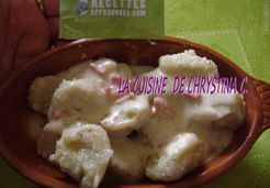 " bueve spatzle " recette alsacienne ( gnocchis p d terre ) - Christiane C.