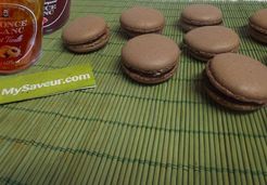 Macaron ganache chocolat et confiture - Audrey R.