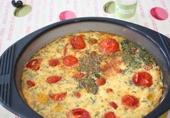 Flan de tomates jambon (Au Thermomix) - Marina S.