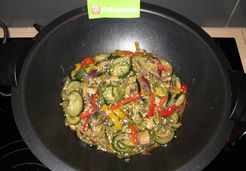 Wok de légumes saveurs asiatiques - Chrystel L.