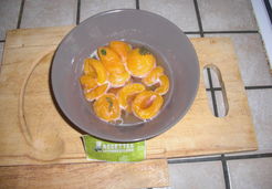 Abricots au sirop de basilic - Lucie O.
