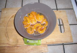 Abricots au sirop de basilic - Lucie O.