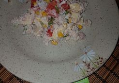 Salade de riz colorée - Lynda T.