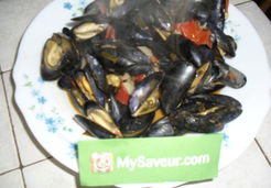 Moules au basilic - Claudine O.