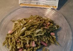 Haricots vert et lardons  - Severine H.