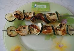 Brochettes de poulet moutarde et estragon - Celine T.