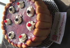 Charlotte aux fruits rouges façon cheesecake - Najwa N.